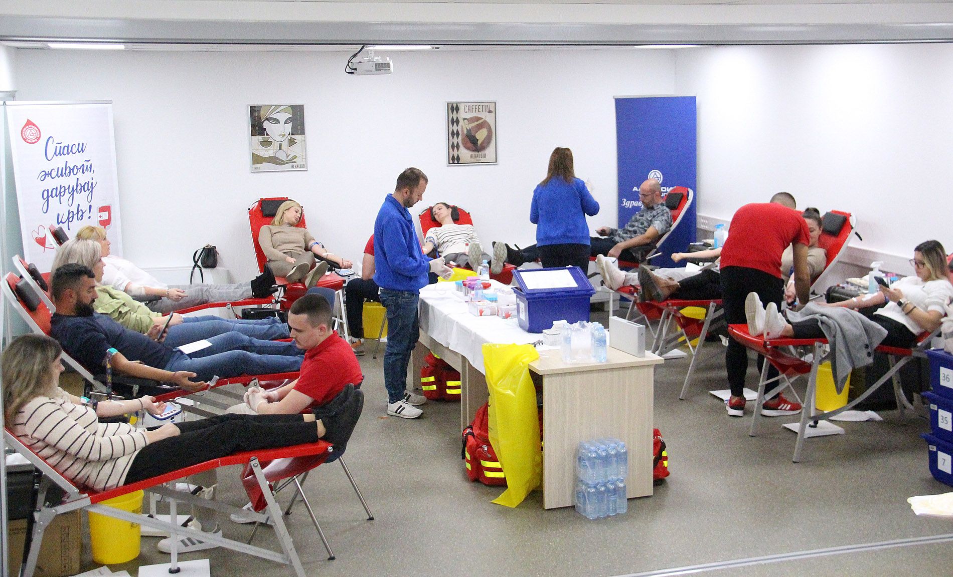 Alkaloid AD Skopje and the Red Cross of the City of Skopje Collaborate on Several Humanitarian Activities (1)