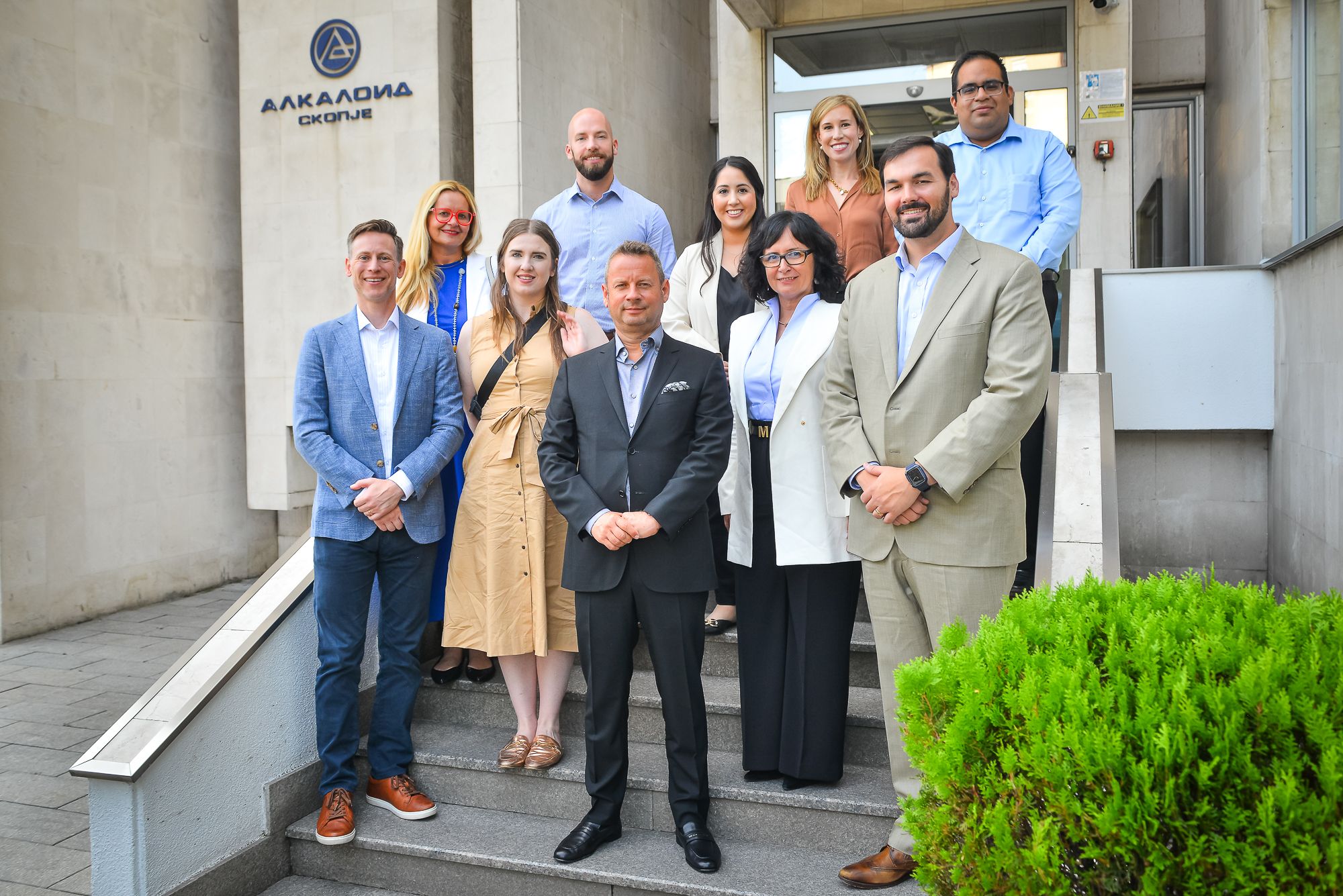 Delegation from American Council of Young Political Leaders Visits Alkaloid (1)