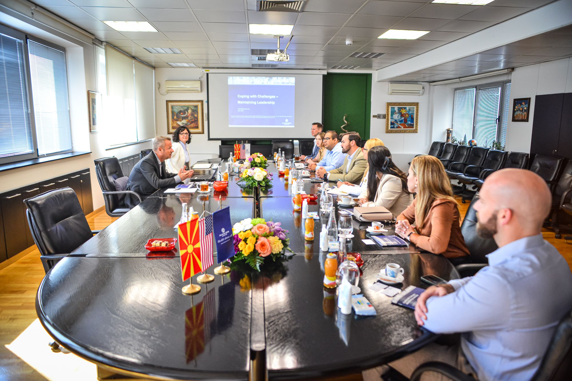 Delegation from American Council of Young Political Leaders Visits Alkaloid (2)
