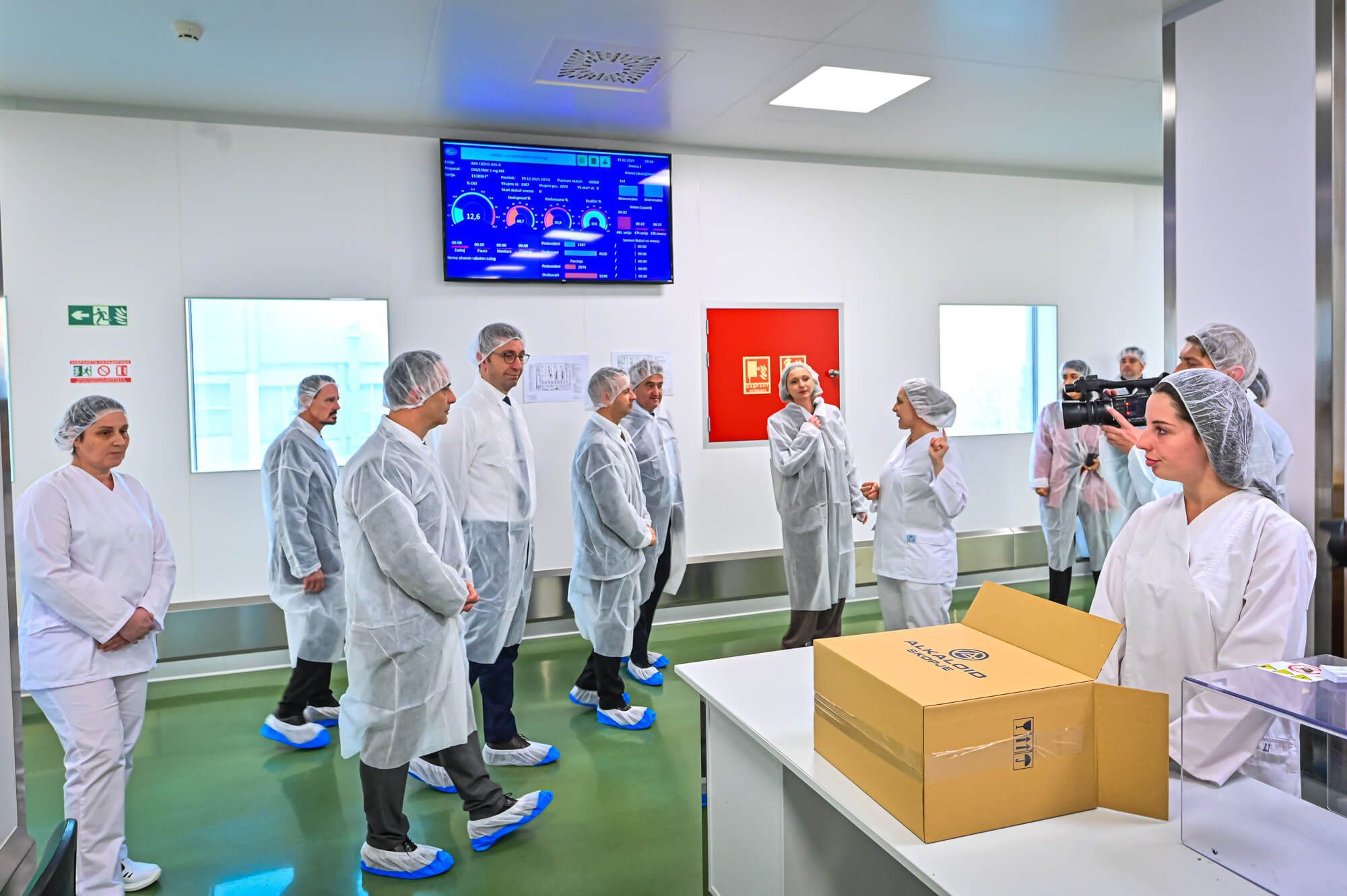 ALKALOID’S NEW MICROBIOLOGICAL QUALITY CONTROL LABORATORY COMMISSIONED DURING OFFICIAL GOVERNMENT DELEGATION VISIT (1)